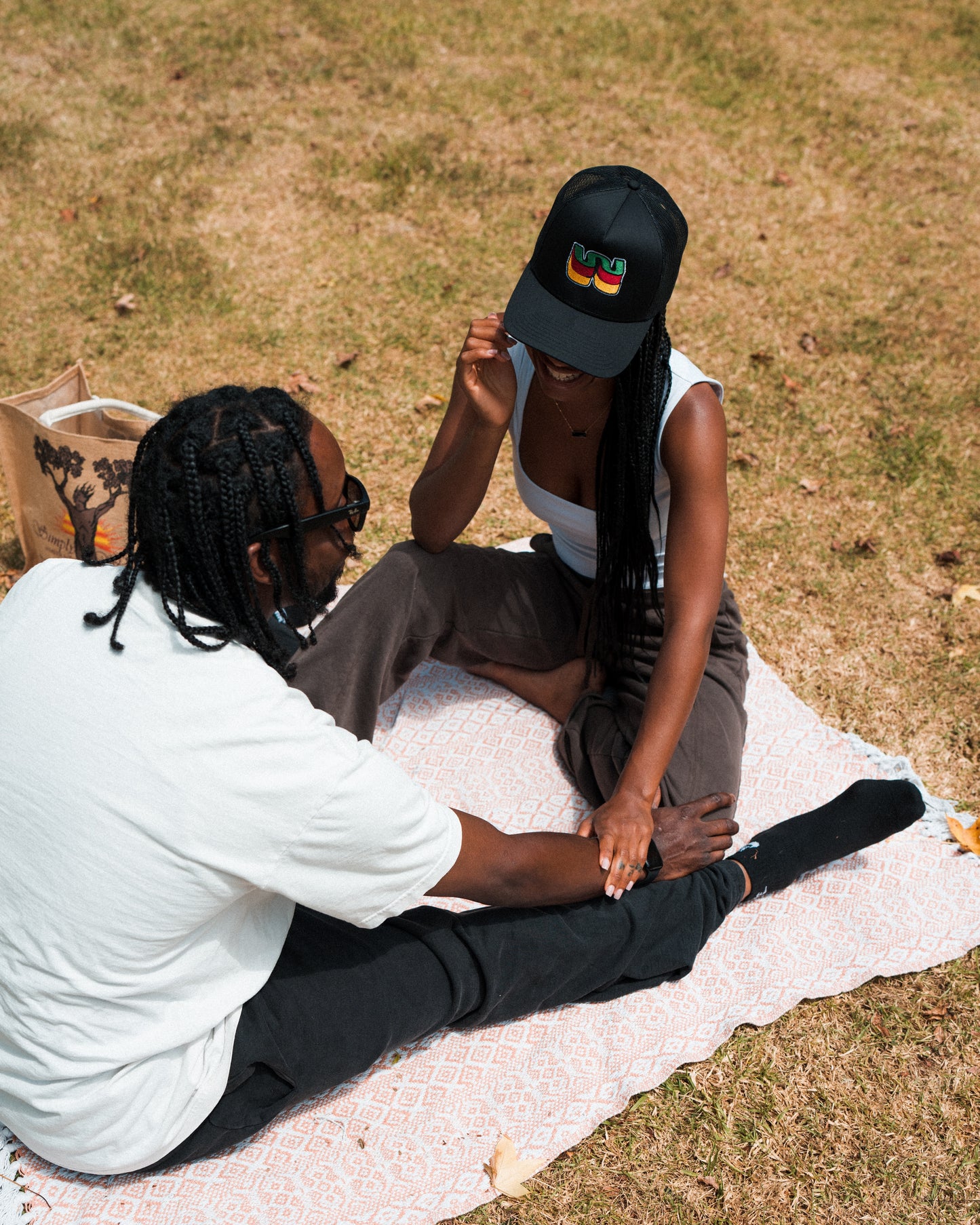 Black WalkGood Trucker Hat